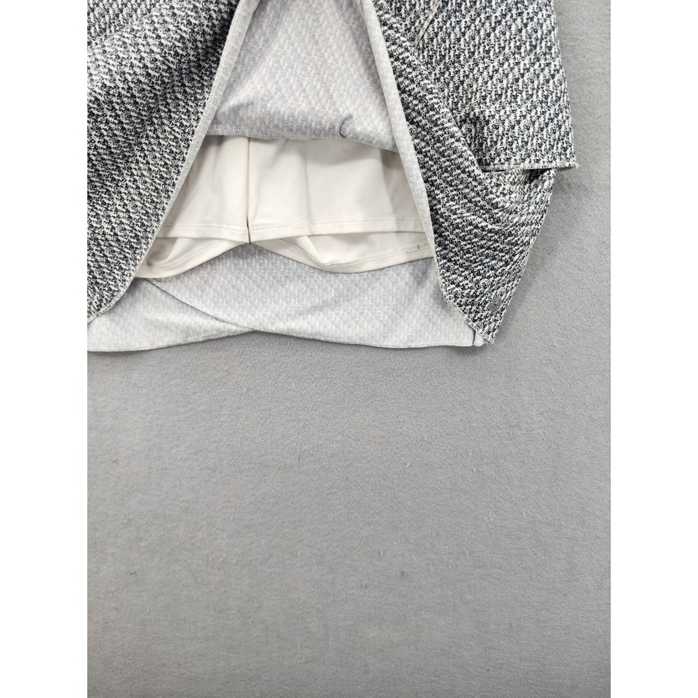 Soybu Grey Textured Layered Skort Womens Medium Activewear Tennis Golf Skirt M - Picture 5 of 12